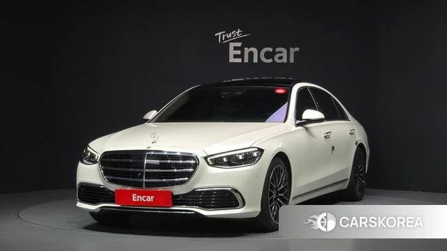 Mercedes-Benz S-Class W223 2022 Белый из Кореи