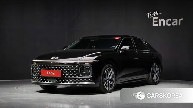 Hyundai Grandeur Hybrid (GN7) 2023 Черный из Кореи