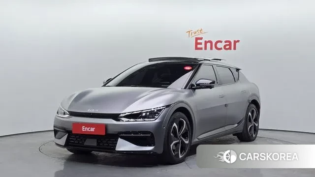Kia EV6 2023 Серый из Кореи