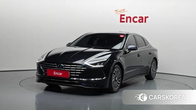 Hyundai Sonata Hybrid (DN8) 2021 Синий из Кореи