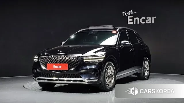 Genesis GV70 2022 Черный из Кореи