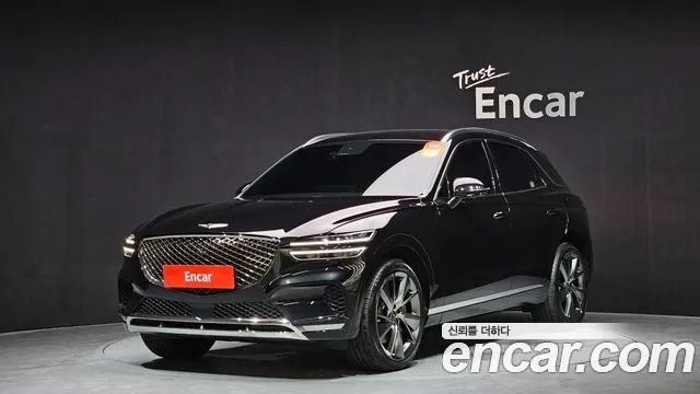 Genesis GV70 2023 Черный из Кореи