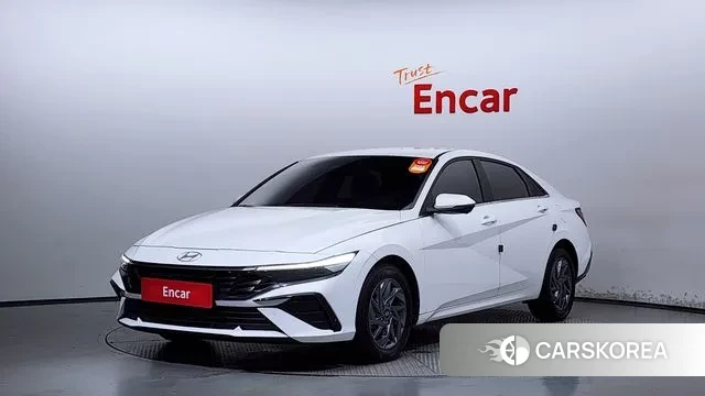 Hyundai The New Avante (CN7) 2024 Белый из Кореи