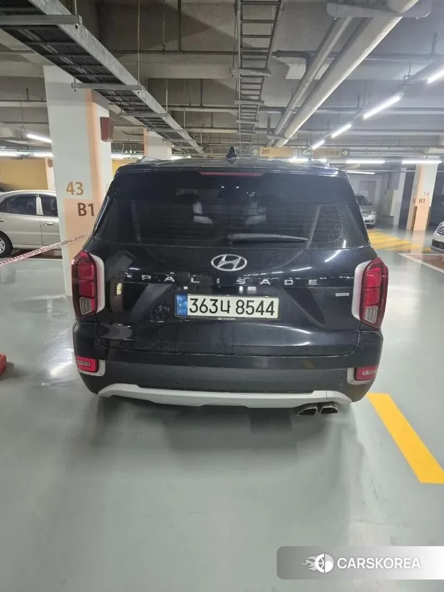 Hyundai Palisade 2019 Черный из Кореи