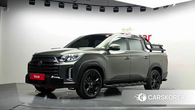 Ssangyong The New Rexton Sport 2022 Зеленый из Кореи
