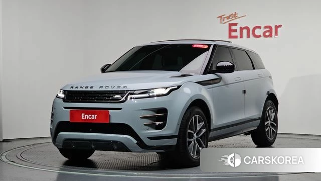 Land Rover Range Rover Evoque 2nd Generation 2024 Светло-серебряный цвет из Кореи
