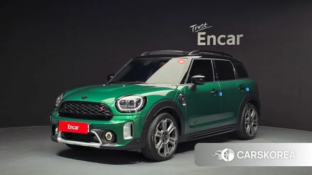 Mini Cooper S Countryman 2023 Зеленый из Кореи