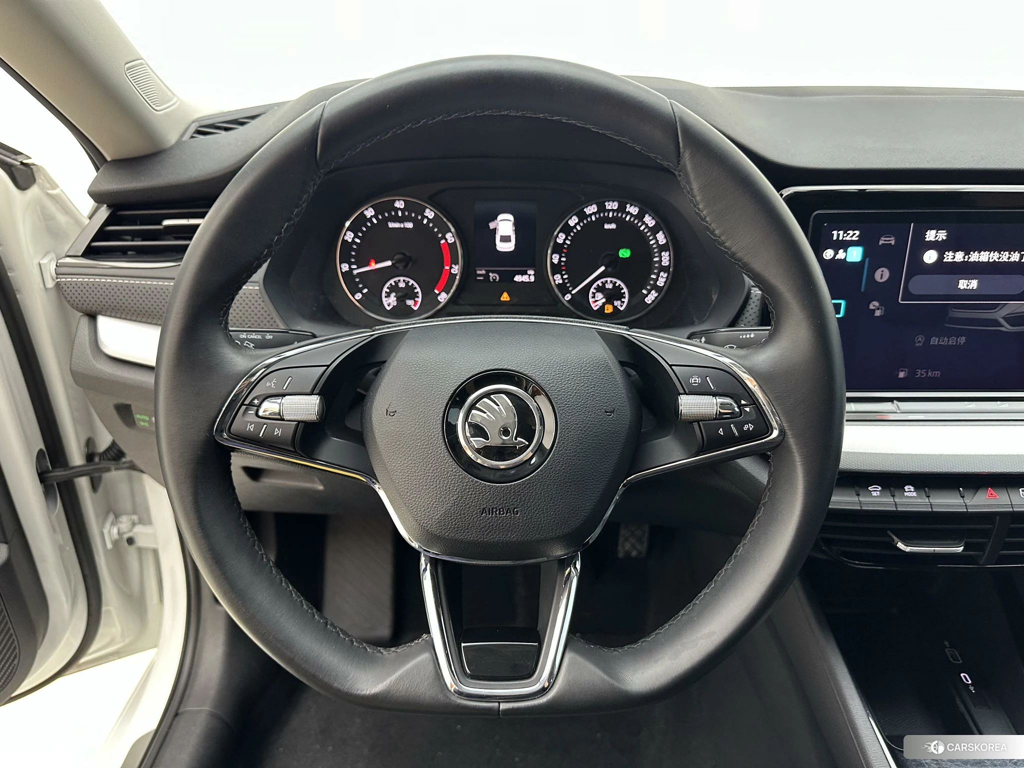 Skoda Octavia 2023 Белый из Китая