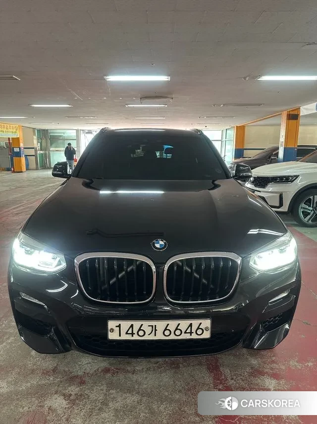 BMW X3 (G01) 2018 Черный из Кореи
