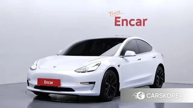 Tesla Model 3 2020 Белый из Кореи