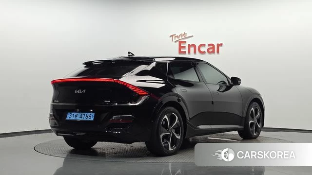 Kia EV6 2022 Черный из Кореи