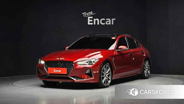 Genesis G70 2018 Красный из Кореи