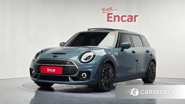 Mini Cooper Clubman 2022 Небесно-голубой из Кореи