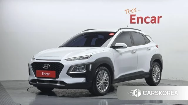 Hyundai Kona 2018 Белый из Кореи