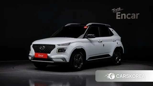 Hyundai Venue 2021 Белый из Кореи