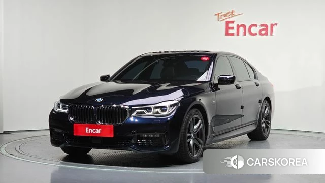 BMW 7 Series (G11) 2018 Черный из Кореи