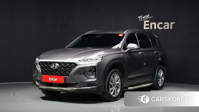 Hyundai Santa Fe TM 2019 Серый из Кореи