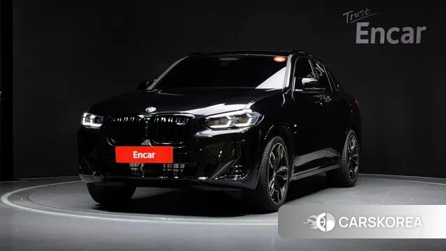 BMW X4 (G02) 2024 Черный из Кореи