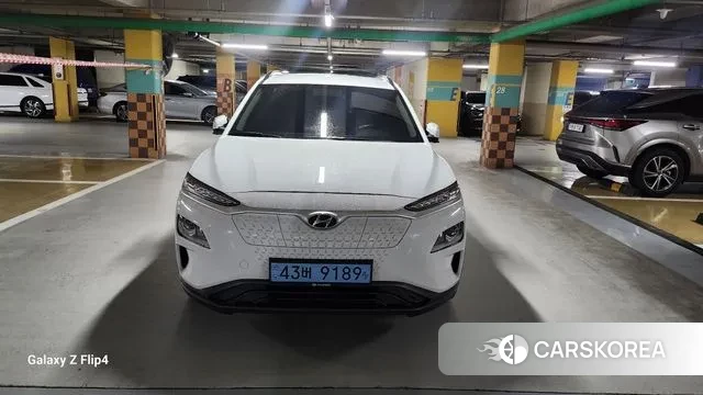 Hyundai Kona Electric 2020 Белый из Кореи