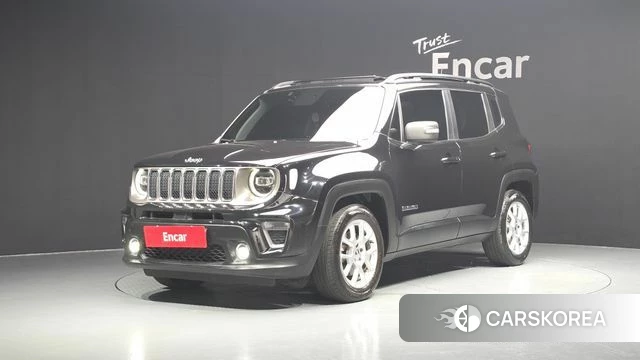 Jeep Renegade 2020 Черный из Кореи