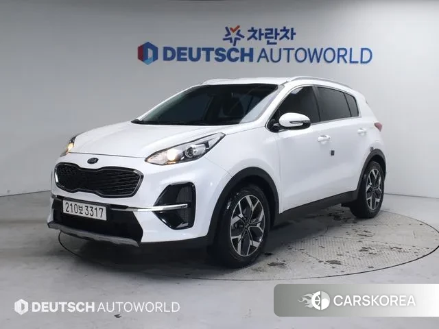 Kia Sportage The Bold 2019 Белый из Кореи