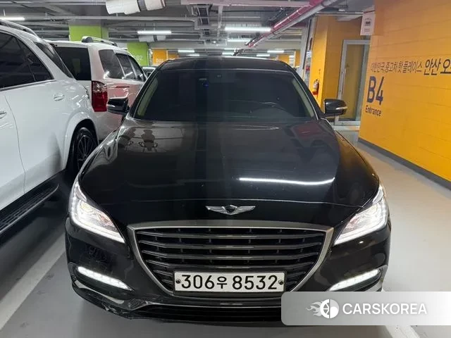 Genesis G80 2018 Черный из Кореи