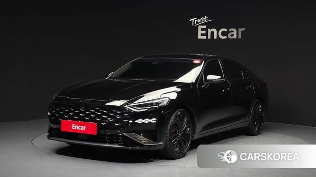 Kia K8 2021 Черный из Кореи