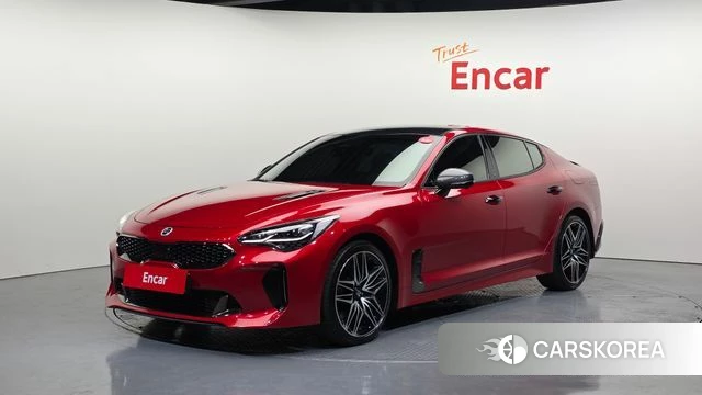Kia Stinger Meister 2021 Красный из Кореи