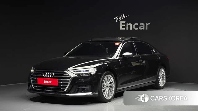 Audi A8 (D5) 2021 Черный из Кореи