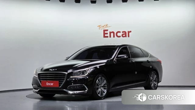 Genesis G80 2018 Черный из Кореи