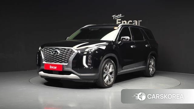 Hyundai Palisade 2021 Черный из Кореи