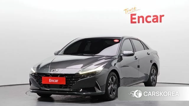 Hyundai Avante (CN7) 2021 Серый из Кореи