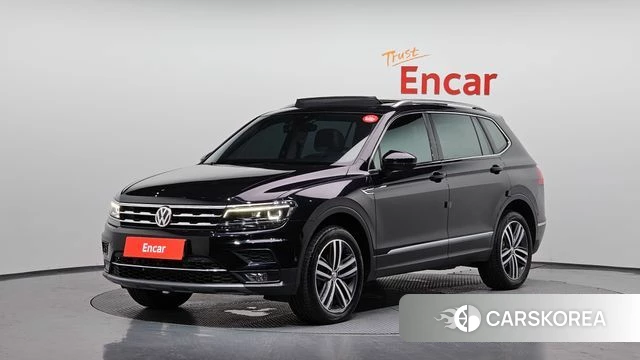 Volkswagen Tiguan Allspace 2020 Черный из Кореи