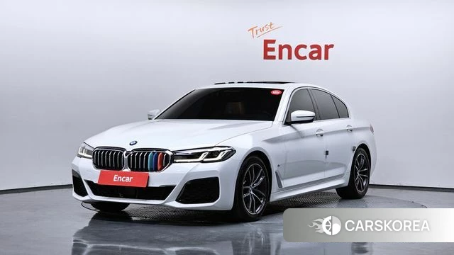 BMW 5 Series (G30) 2022 Белый из Кореи