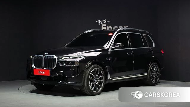 BMW X7 (G07) 2025 Черный из Кореи