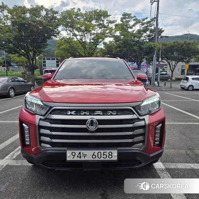 Ssangyong The New Rexton Sports Cannes 2021 Оранжевый из Кореи