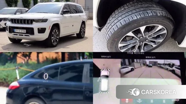 Jeep Grand Cherokee (WL) 2022 Белый из Кореи