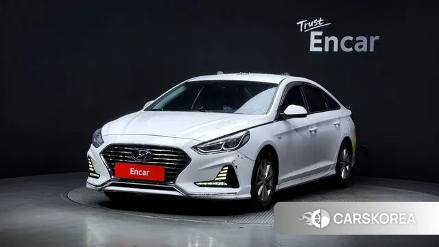 Hyundai Sonata New Rise 2018 Белый из Кореи