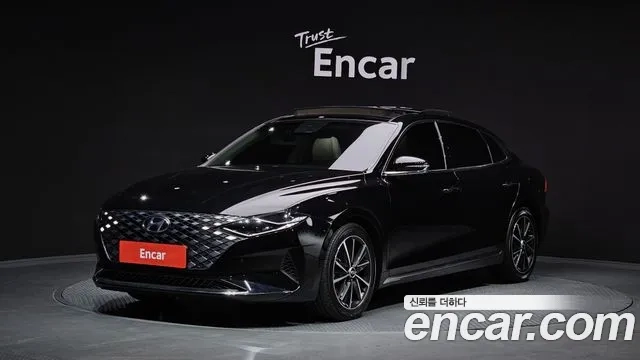 Hyundai The New Grandeur IG 2021 Черный из Кореи