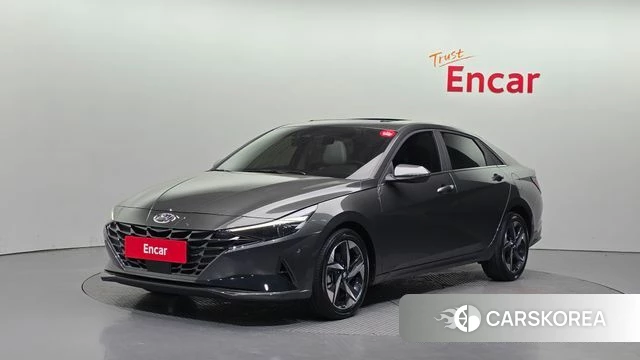 Hyundai Avante (CN7) 2023 Серый из Кореи