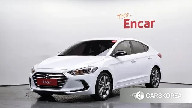Hyundai Avante AD 2018 Белый из Кореи