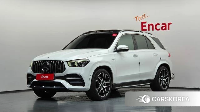 Mercedes-Benz GLE-Class W167 2021 Белый из Кореи