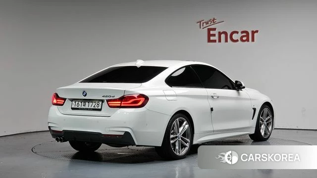 BMW 4 Series (F32) 2020 Белый из Кореи