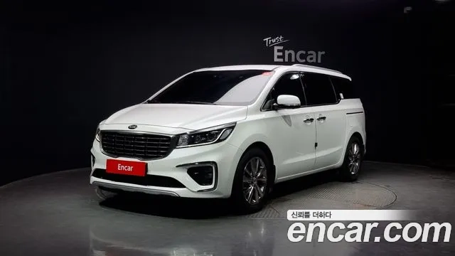 Kia The New Carnival 2019 Белый из Кореи