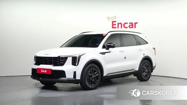 Kia The New Sorento 4th Generation 2024 Белый из Кореи