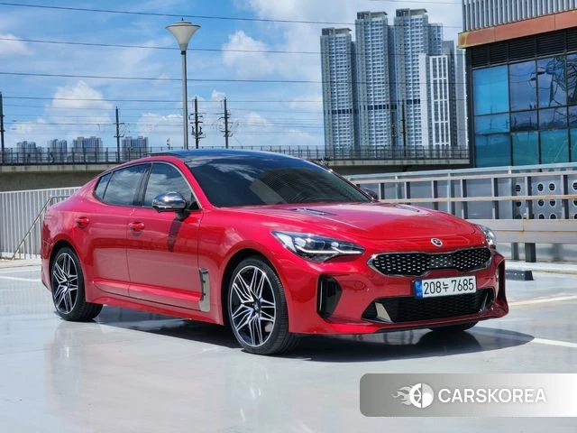 Kia Stinger Meister 2021 Красный из Кореи