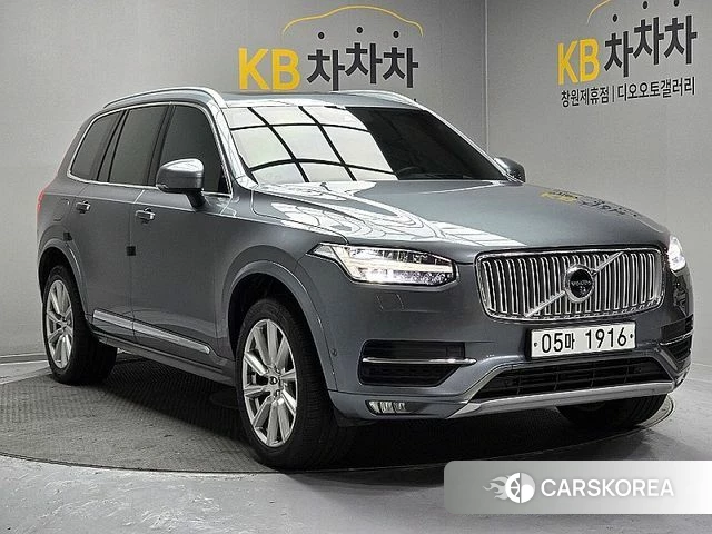 Volvo XC90 second Generation 2019 Серый из Кореи