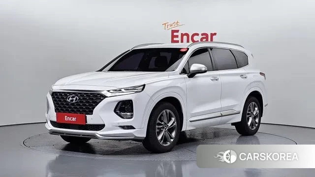 Hyundai Santa Fe TM 2018 Белый из Кореи