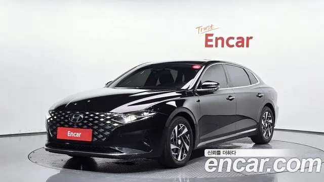 Hyundai The New Grandeur IG Hybrid 2021 Черный из Кореи
