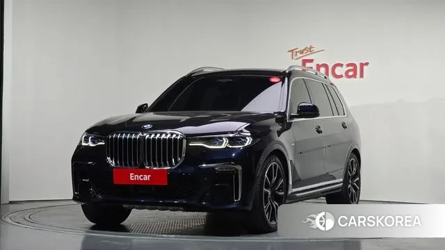 BMW X7 (G07) 2022 Синий из Кореи